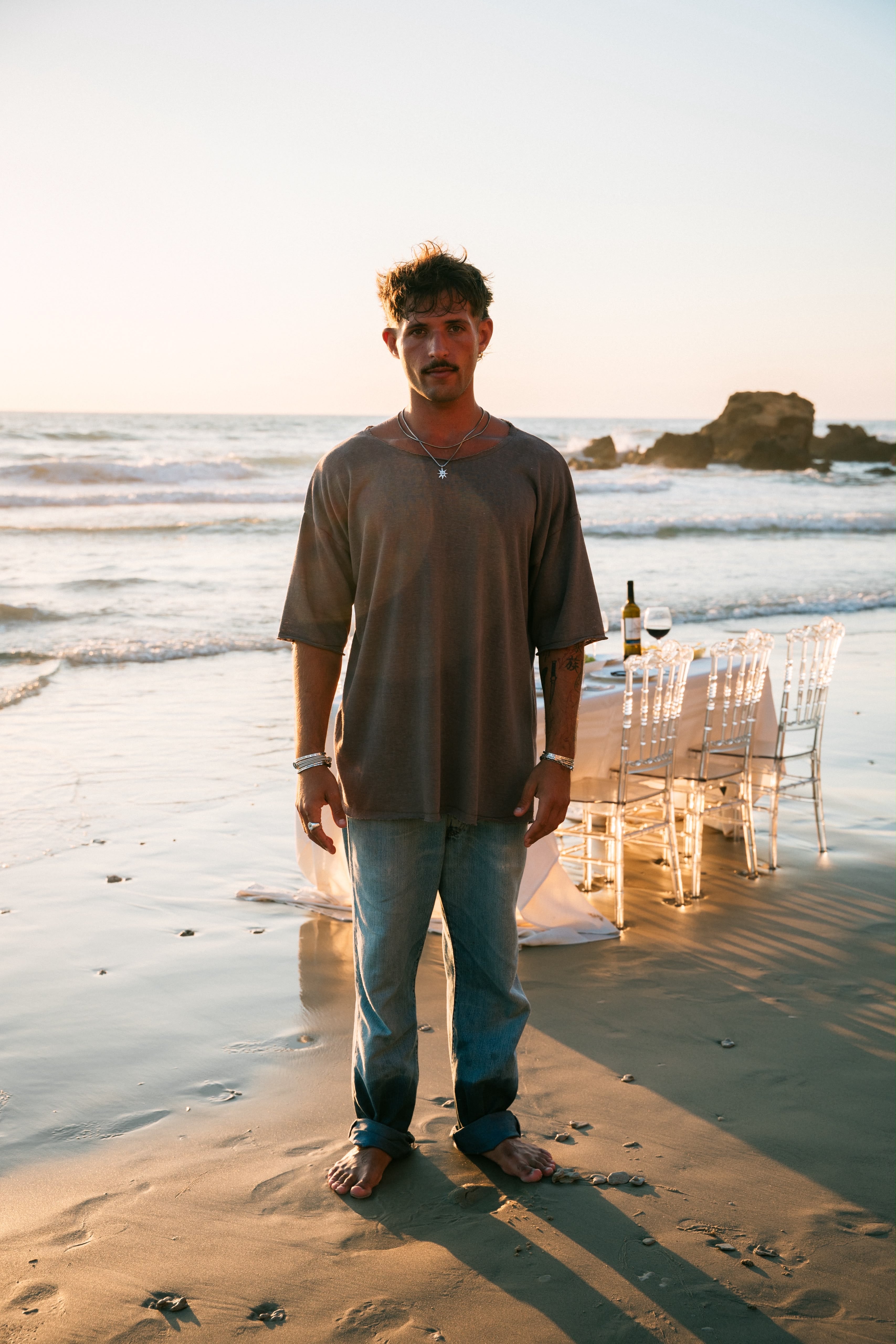 TIDE BROWN SHIRT
