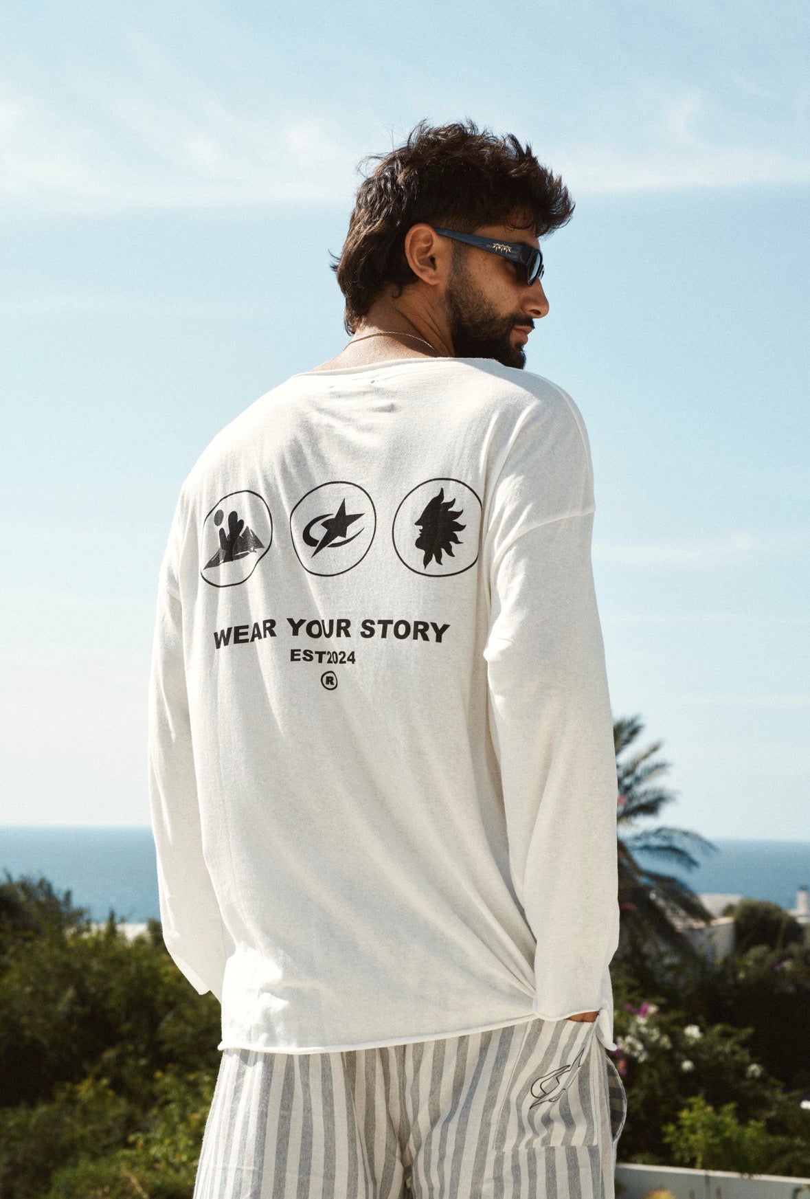 ECHO LONG SLEEVE WHITE