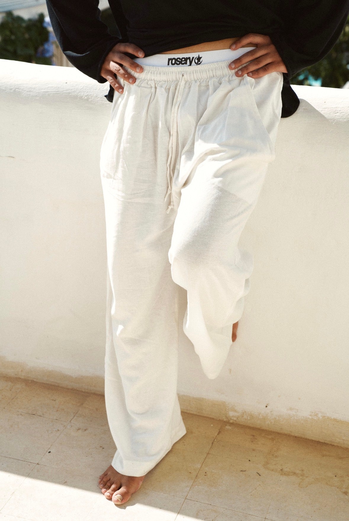 SAINT PANTS WHITE