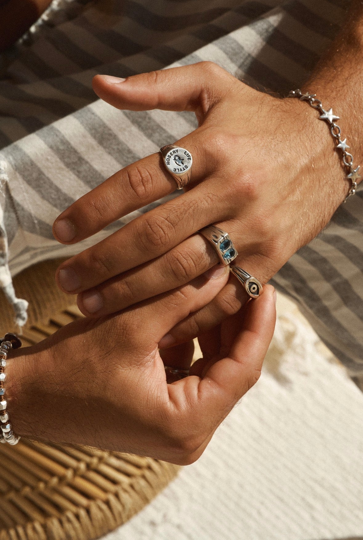 TWO STONE RING