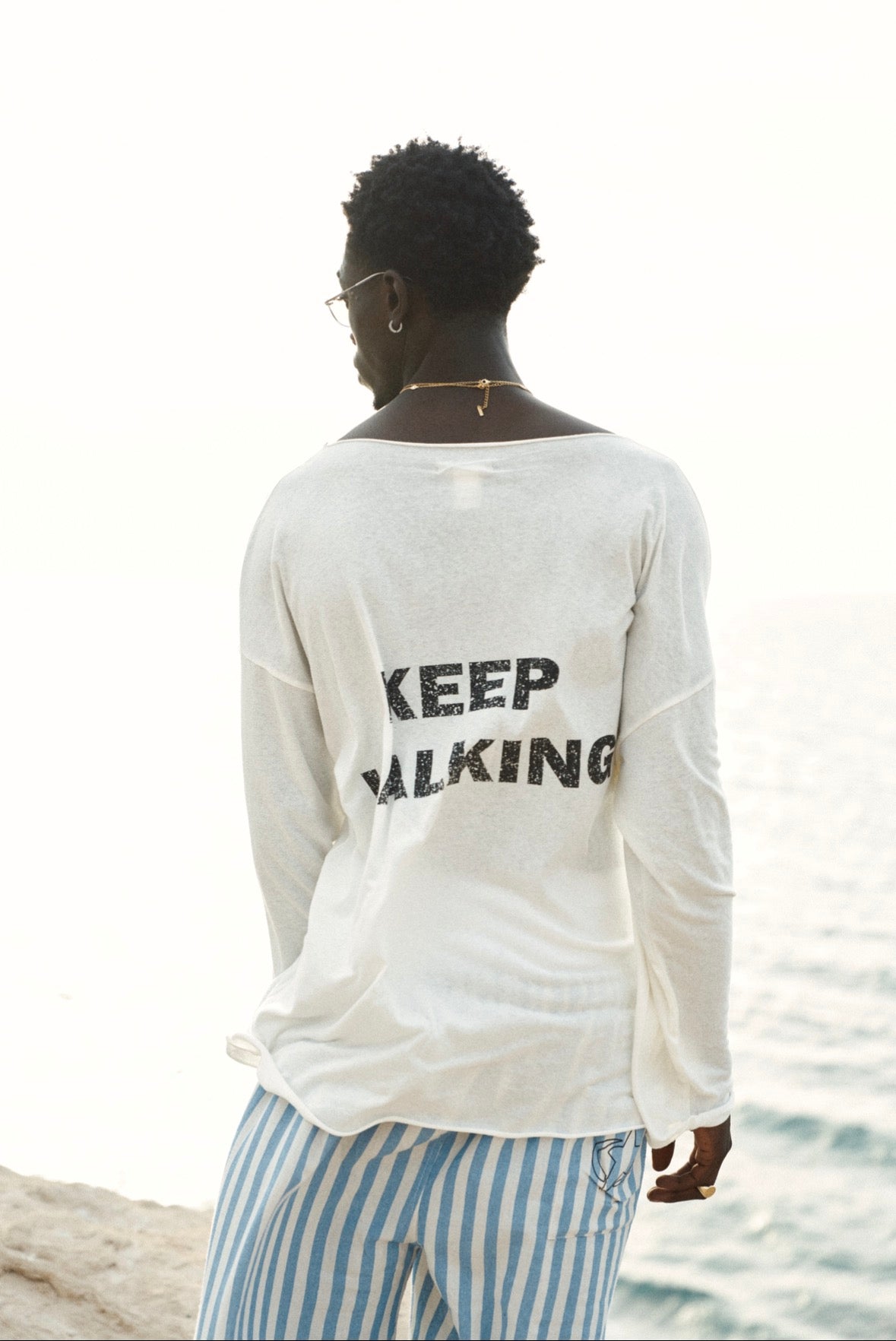 WALKING LONG SLEEVE WHITE