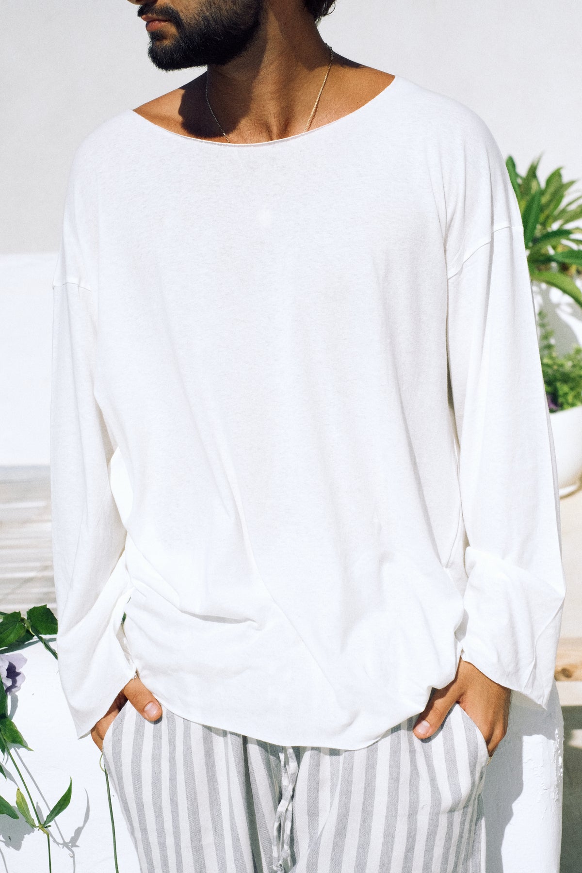 SUN LONG SLEEVE WHITE