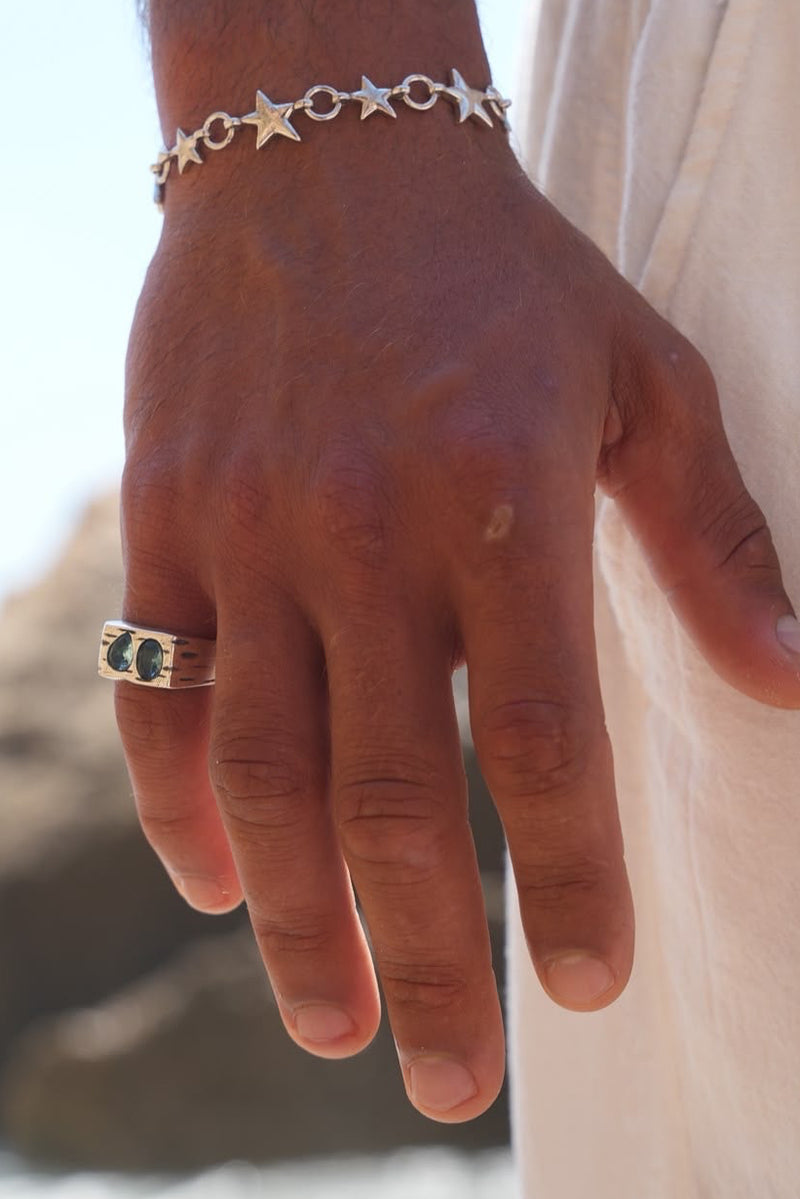 TWO STONE RING