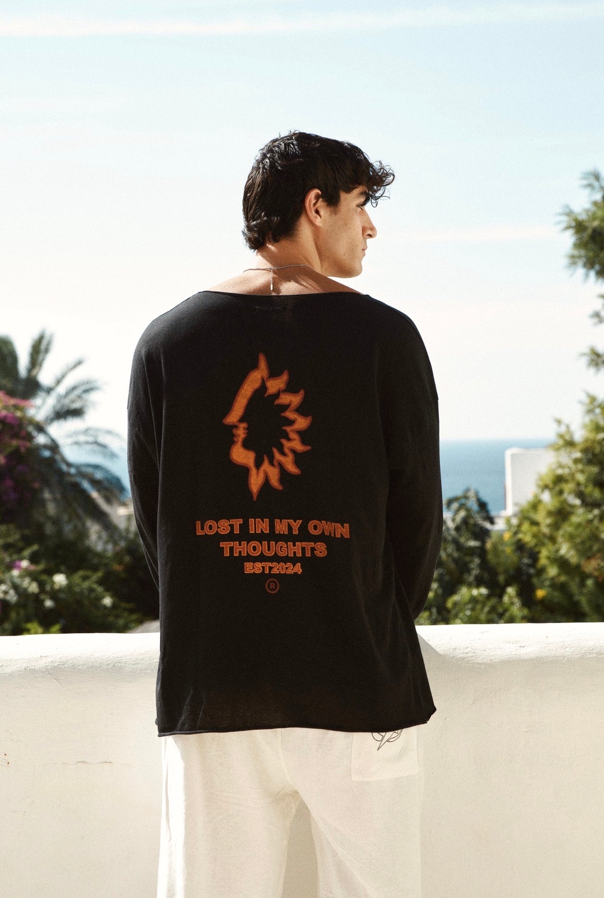 SUN LONG SLEEVE BLACK