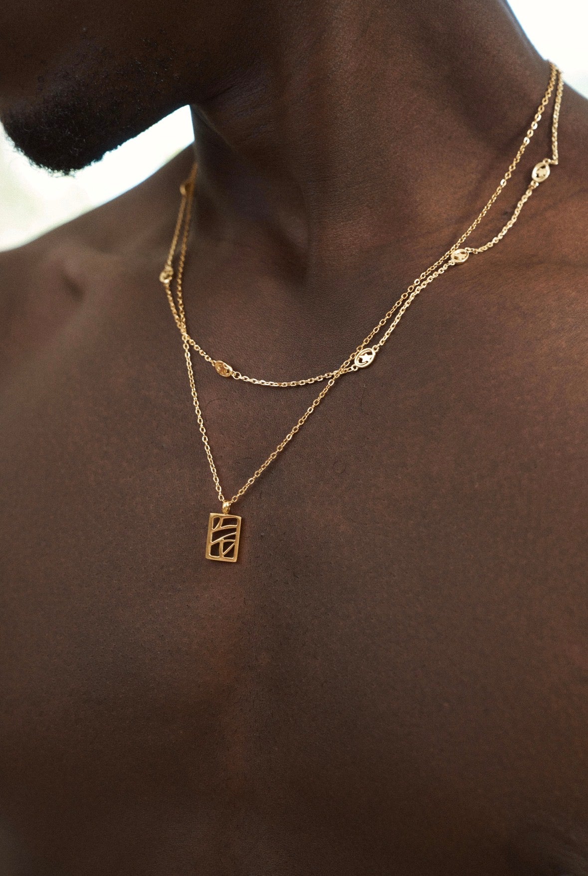 ROSERYBRAND NECKLACE GOLD