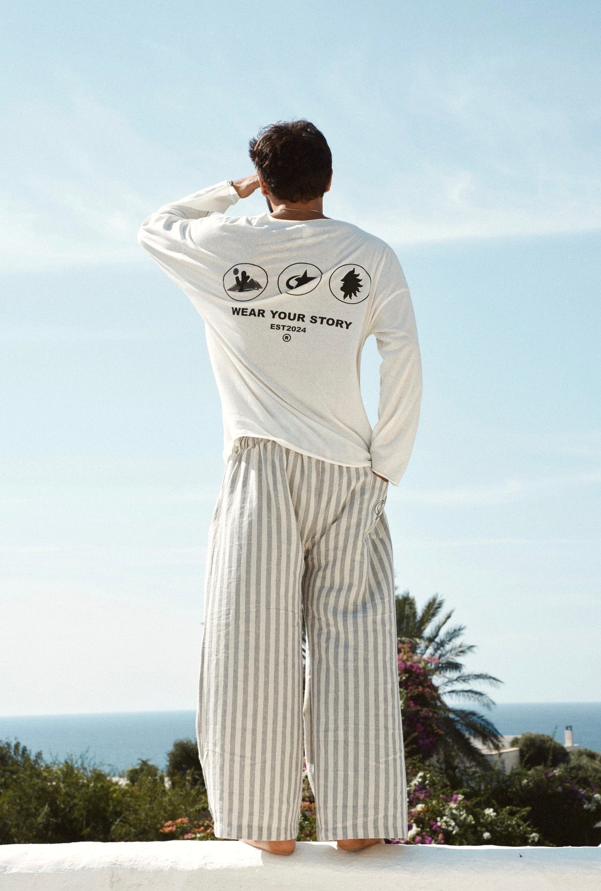 ECHO LONG SLEEVE WHITE