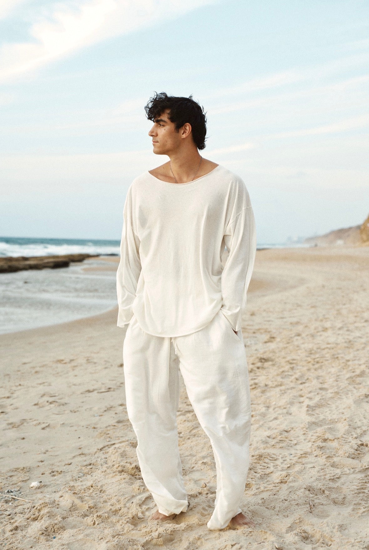 SUN LONG SLEEVE WHITE