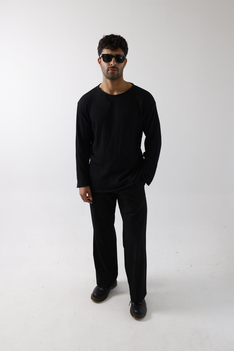 ROSERY KNIT BLACK